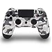Wireless Controller for PS4 - Remote Joystick for Sony Playstation 4 with Charging Cable and Double Shock (Gray Camouflage,2019 New)