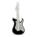 CHUYI Funny and Novelty Metal Guitar Shape 8GB USB 2.0 Flash Drive Jump Drive Waterproof Pen Drive Memory Stick Data Storage Thumb Drive U Disk Gift (Black and White)