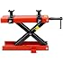 Cric Moto Réglable Cric Hydraulique Moto ConStands XL - Béquille D'Atelier Orange Pour Entretien Facile Levier Atelier