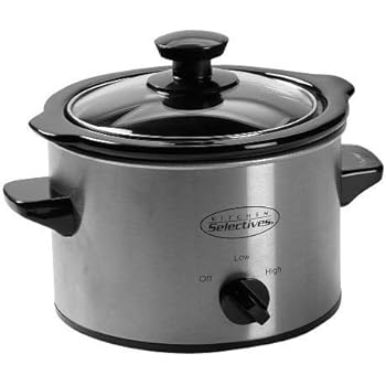 Amazon Com Kitchen Selectives Sc 152 Slow Cooker 1 5 Quart