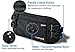 Money Belt & Passport Holder for Travel (Black) - Secure RFID Blocking Travel Wallet for Men and Women Hidden