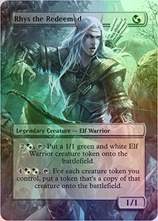 Rhys the Redeemed - Casual Play Only - Customs Altered Art Foil