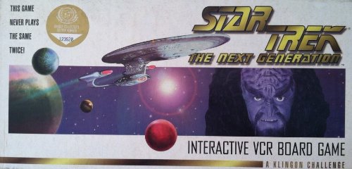 Star Trek: The Next Generation : A Klingon Challenge/Interactive Vcr Board Game