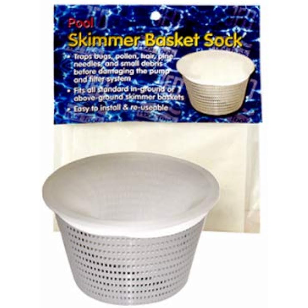 Jed Industries 80852 Pool Skimmer Sock Swimming Skimmers Garden