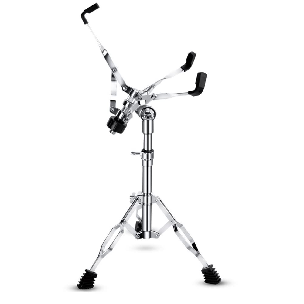 Tokiudeeir Snare Drum Stand - Adjustable Concert Snare Stand, Double Braced for 8-14 inch Drums