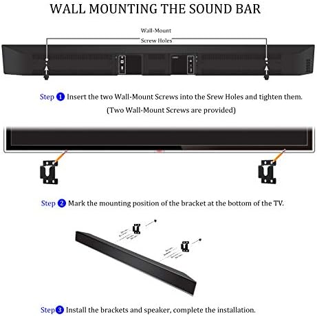 vizio soundbar wall mount template