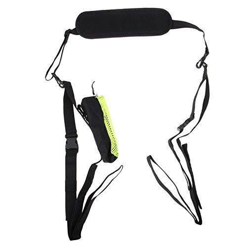 Namvo SUP Carry Strap Belt Portable Canoe SUP Surfboard Adjustable Nylon Carrying Strap, with Cup bag + Paddle Buckle