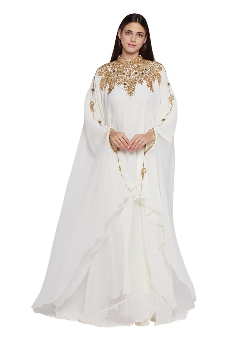 MODSGUE Caftano Da Donna, Musulmano, Caftano, Lunghezza Completa, Casuale, Lungo, Da Notte Elegante Cappotto Da Preghiera Grigio M 124029146