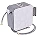 Goplus Retractable Garden Hose Reel, Retract Auto, Slow and Safe, Cubic Shape Wall-Mount Swivel 1/2
