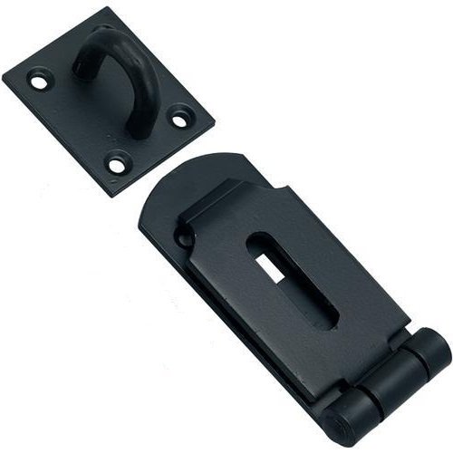 Bulk Hardware BH01950 Heavy Duty Safety Hasp and Staple Black eBay