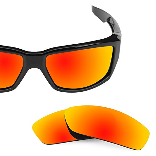 Revant Polarized Replacement Lenses for Spy Optic Dirty Mo Fire Red MirrorShield