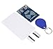 IZOKEE RFID Kit, MFRC RC522 RFID-RC522 RF IC Card Reader Sensor Module with S50 13.56MHz RFID Smart Card and Key Ring for Arduino Raspberry Pi Mifare, 5pcs Extra Key Rings as Gift (1 Set)