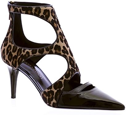 Tamara Mellon Chief Designer Jimmy Choo Misbehave 70MM Sandals 6.5 Leopard