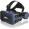 VR Headsets, Virtual Reality Headsets, Vr Headsets Compatible with iPhone & Android Phone(4.7″-6.53″) ,New Goggles Comfortable Adjustable with Case -Gift for Kids and Adults