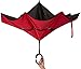 SLABSTONE Inverted Umbrella - Double Layer Windproof Reverse Folding Umbrellas for Cars - Anti UV Protection C-Shaped Handle for Travel Outdoor Rain Sun - Carrying Bag (Pure Red, Standard)