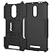 AMZER Impact Resistant Case for Redmi Note 2 Pro, Redmi Note 3 - Retail Packaging - Black