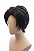 Black Short Anime Cosplay Hunk Costume Wig Inspired by Voltron