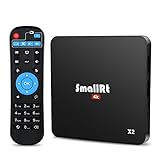TV Box, SMALLRT X2 Android 6.0 Box 2GB RAM Quad Core Smart TV Box Built-in Wifi Supports 4K UHD Entertainment