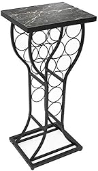 Sorbus® Marble Wine Rack Console Table