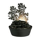 Homedics WFL-MDV EnviraScape Midnight Valley Illuminated Relaxation Fountain with Projection