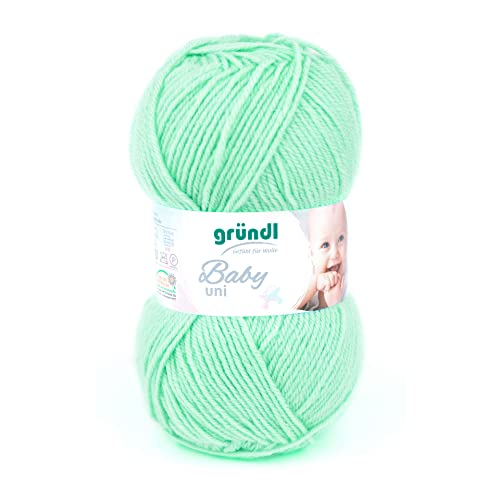 Gründl Yarn, Mint, Approx. 150 m