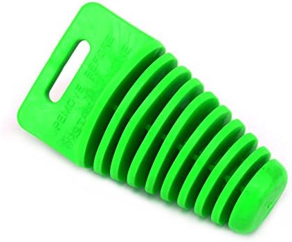 Exhaust Pipe Muffler Wash Plug For 2 and 4 Stroke Motorcycle Dirt Bike 34-62mm (Green)