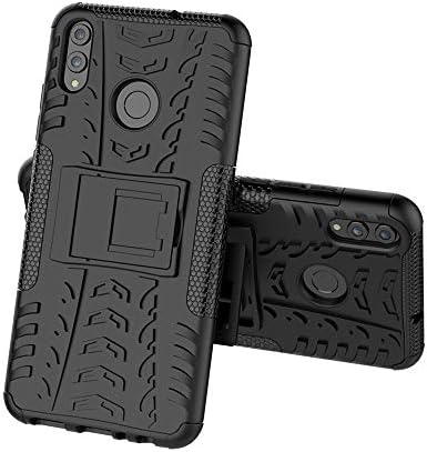 DAYNEW for Huawei Mate 20 X Case,Hybrid Armor Case For Huawei Mate 20 X Rugged Shock Proof Anti-wrestling Travel essential Phone Accessories For Huawei Mate 20 X-Black