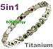 Magnetic Energy Germanium Armband Power Bracelet Health Bio Magnet 5in1 Lady's 311