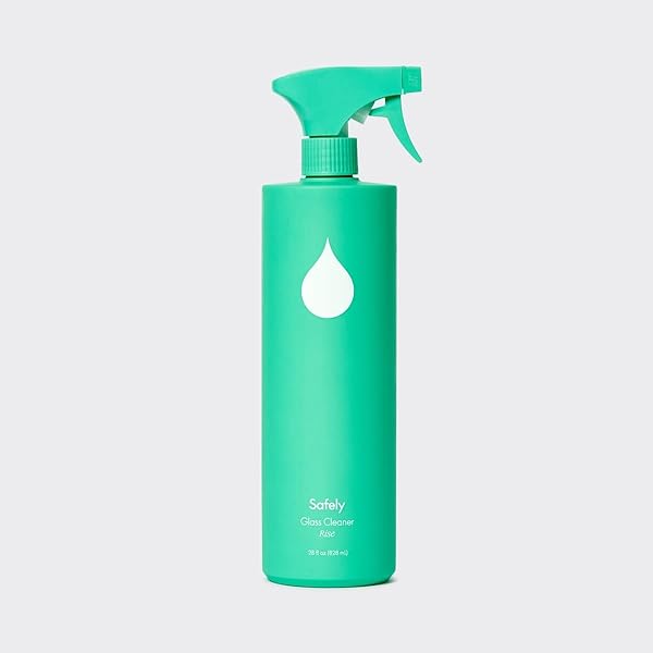 SAFELY – GLASS CLEANER, STREAK-FREE SHINE – 28 FL OZ SPRAY BOTTLE (PACK OF 1)