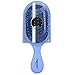 NuWay 4HAIR Traveler U.S. and International Patented Travel Brush (Soft Blue)