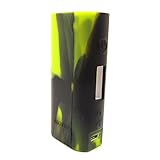 Anti-slip Silicone Case Protective Skin Sleeve Wrap Cover for Subox Mini Kbox Mini, Black/green