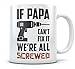 Tstars Dad Mug Gifts for Papa from Daughter Son Fathers Day Funny Coffee Mugs For Dads Ceramic Mug 15 Ounce White