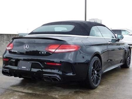 Amazon Fr Cks C5 Amg C63 Facelift Diffuseur Arriere Et Tuyau D Echappement Classe C Coupe Cabriolet