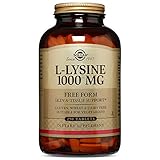 Solgar L-Lysine 1000mg, 250 Tablets