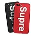 iPhone 7 Plus Case,AICase Ultra Thin Lightweight Supre Fashion Full Body Coverage Protection Soft PC [Dual Layer][Slim Fit] Case with Tempered Glass Screen Protector for Apple iPhone 7 Plus (Red)