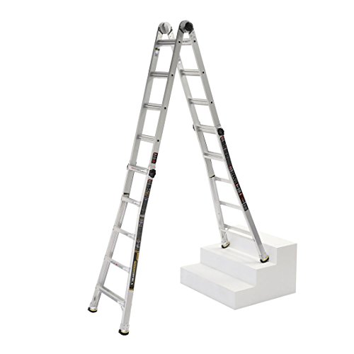 Gorilla Ladders 22 ft. MPX Aluminum Telescoping MultiPosition Ladder