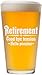 Retirement Gift Beer Glass for Men, Goodbye Tension, Hello Pension Etched 16 oz Pint Glass, PG16