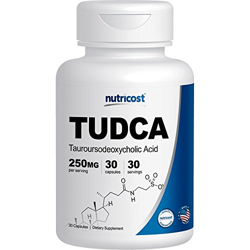 Nutricost Tudca 250mg, 30 Capsules (Tauroursodeoxycholic Acid)