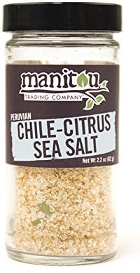Peruvian Chile-Citrus Sea Salt, 6 / 2.2 Oz Glass Jar Case