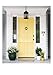 Welcome Indoor/Outdoor Front Door Vinyl Sticker -Door Decal-19