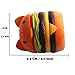 Bestkiy Pack of 4 Jumbo Slow Rising Squishies Kawaii Cat Hamburger Popcorn Ice Cream Milk Box Charms Stress Relief Toys Scented Toys Decorations Hand Pillows