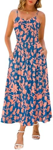 blouson maxi dress Lola Blouson Maxi Dress-Ocean Blue