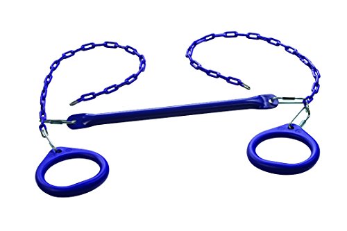 Standard Trapeze bar with Rings- Purple, One Size