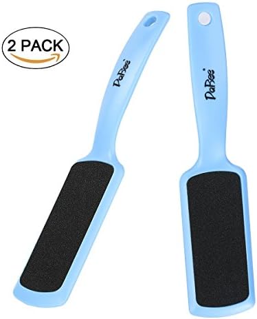DaBee Professional Pedicure Foot File, Durable Cracked Skin Corns Callus Remover, Perfect Feet Rasp, Blue, Pack of 2