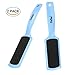 DaBee Foot File Cracked Skin Corns Callus Remover Pedicure Rasp Foot Rasp Pack of 2 - Blue