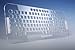Viziflex Transparent Sturdy Acrylic Keyguard Custom Made for EZSee Large Print Keyboards (Keyboard NOT Included)