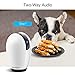 AKASO WiFi Camera 1080P, Works with Alexa/Google Assistant, Pet Camera Dog Camera, Indoor Home Security Camera Baby Monitor, Pan/Tilt Rotation, Motion/Sound Detection, 2 Way Audio, Night Vision, P30