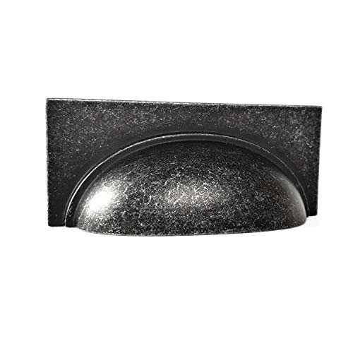 French Furniture Fittings Set of 4 Kitchen Cup Handles for Kitchen Cabinets, Drawers & Cupboard Doors cc Size 3" Inch 76mm