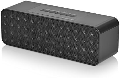 Wireless Bluetooth Speaker,Juboury Portable Stereo Speaker with HD Sound and Bass,Built-in Microphone,SD Card Slot for Handfree Phone Call