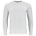 adidas Men's Baselayer Climacool UPF Long-Sleeve Crew Top, White, X-Large